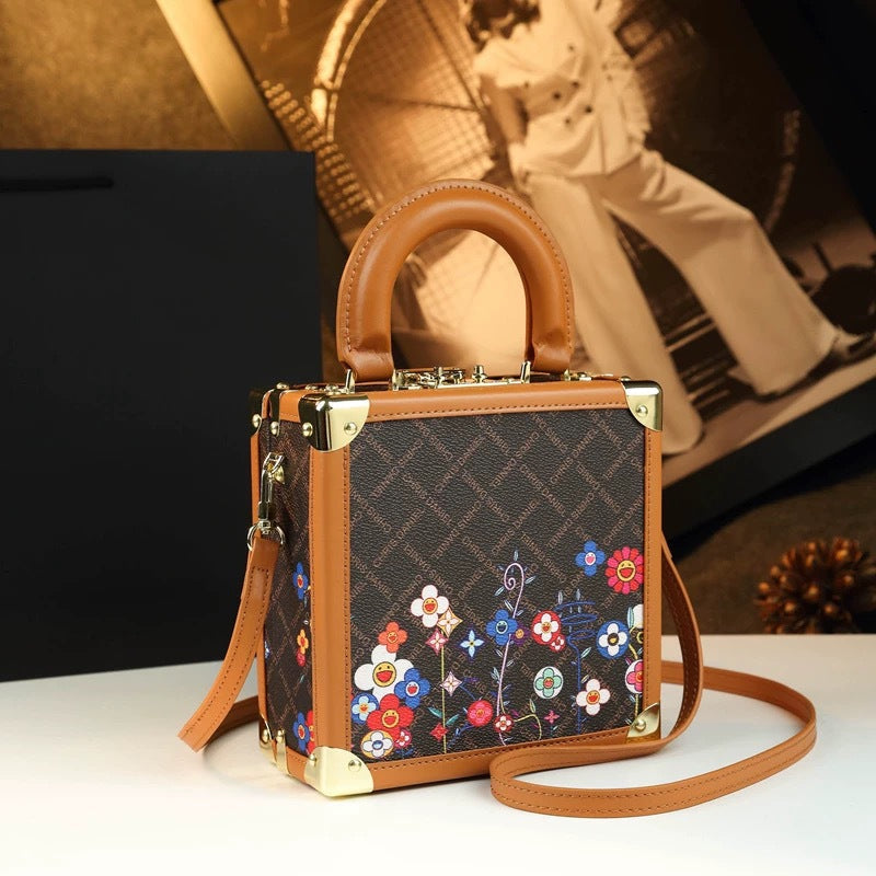 New Color-Blocked Fashion Shoulder Bag 1025090509