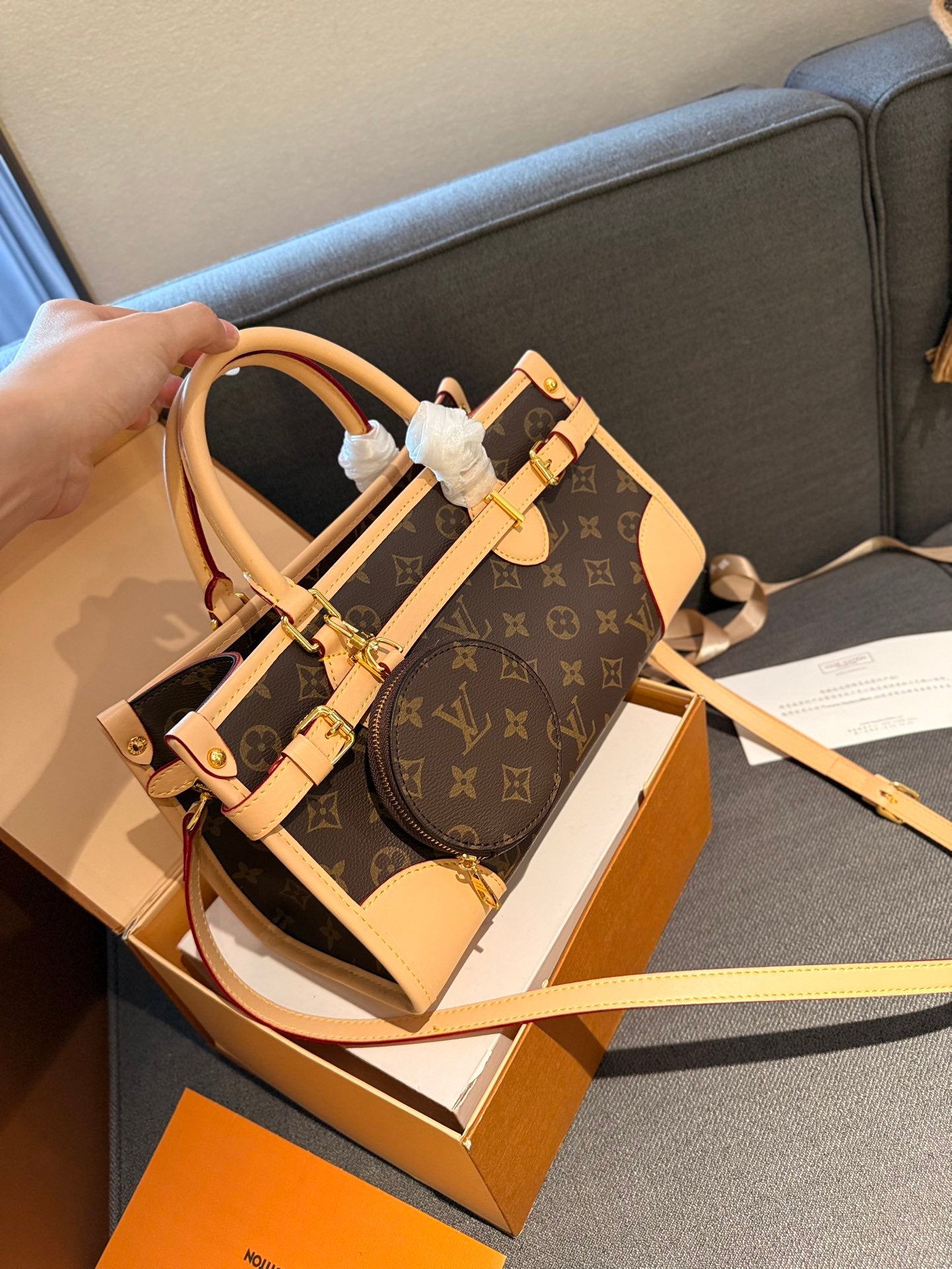 LVV Printed Fashion Umbrella Bag 0724112807