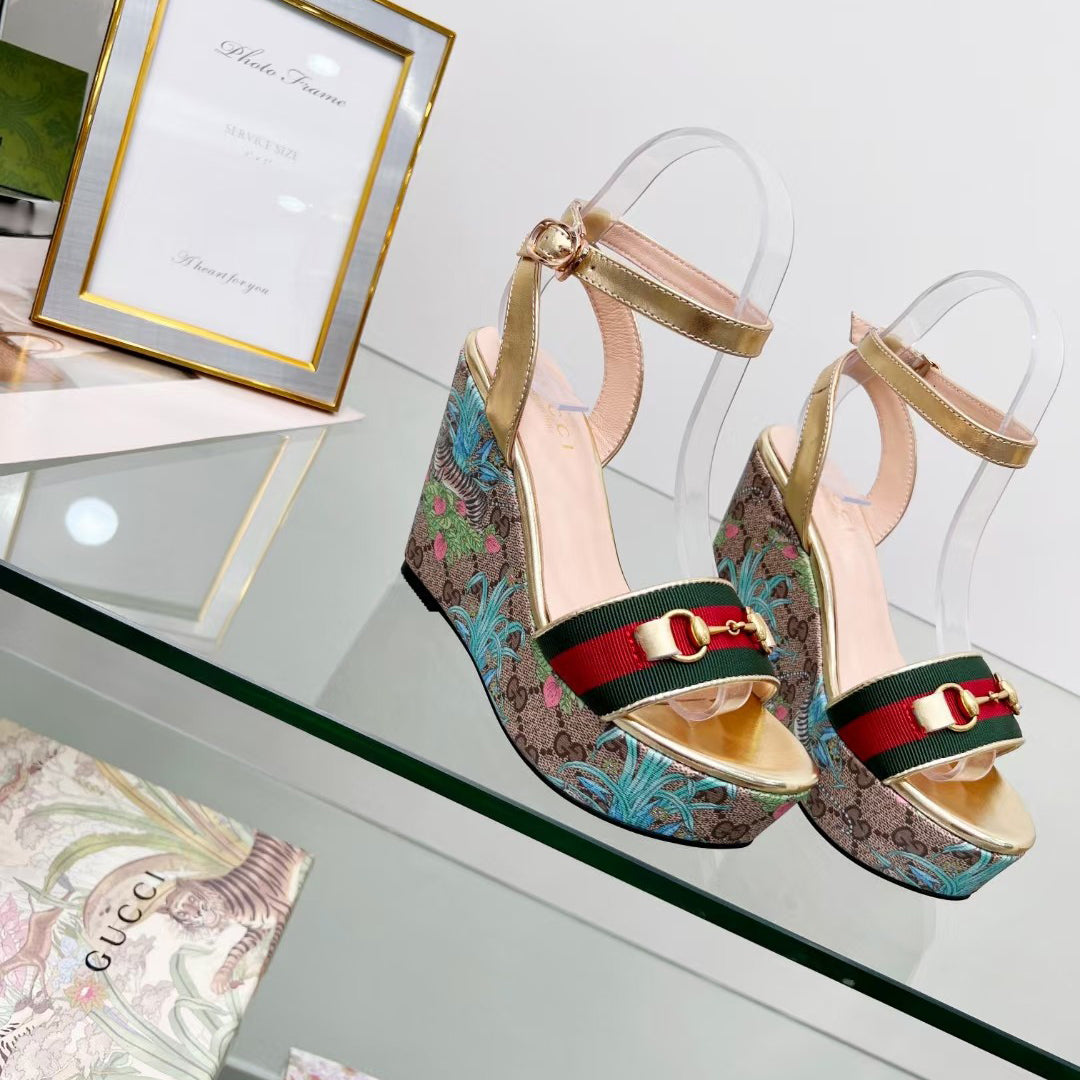 flower and bird Cordyceps series all-match sandals-02