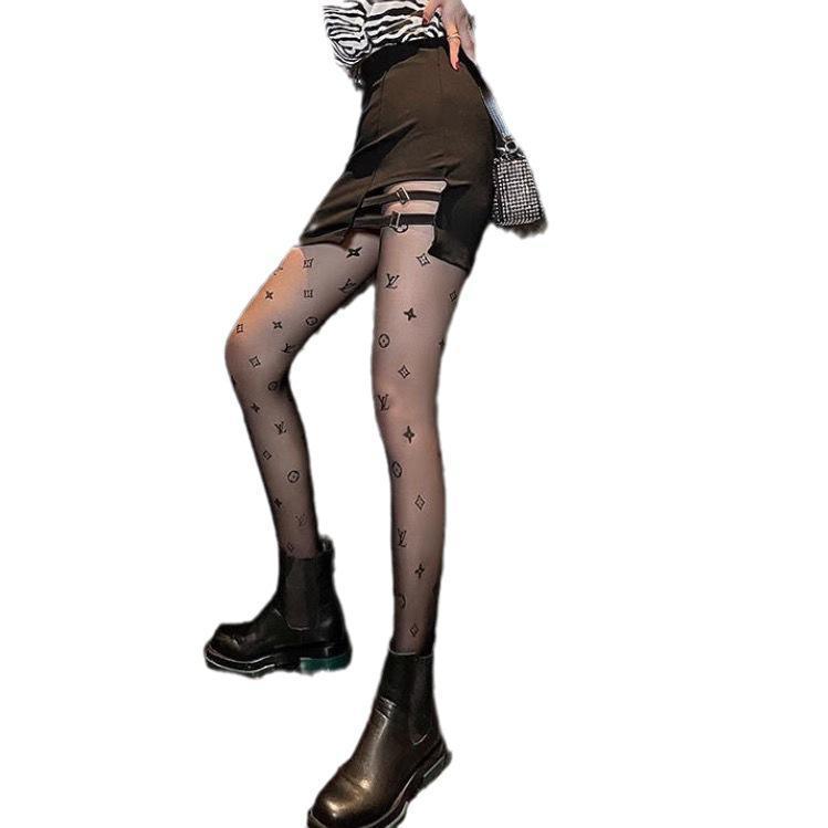 High Quality 15D Letter Printed Anti-snatch Sexy Stockings 0823112213