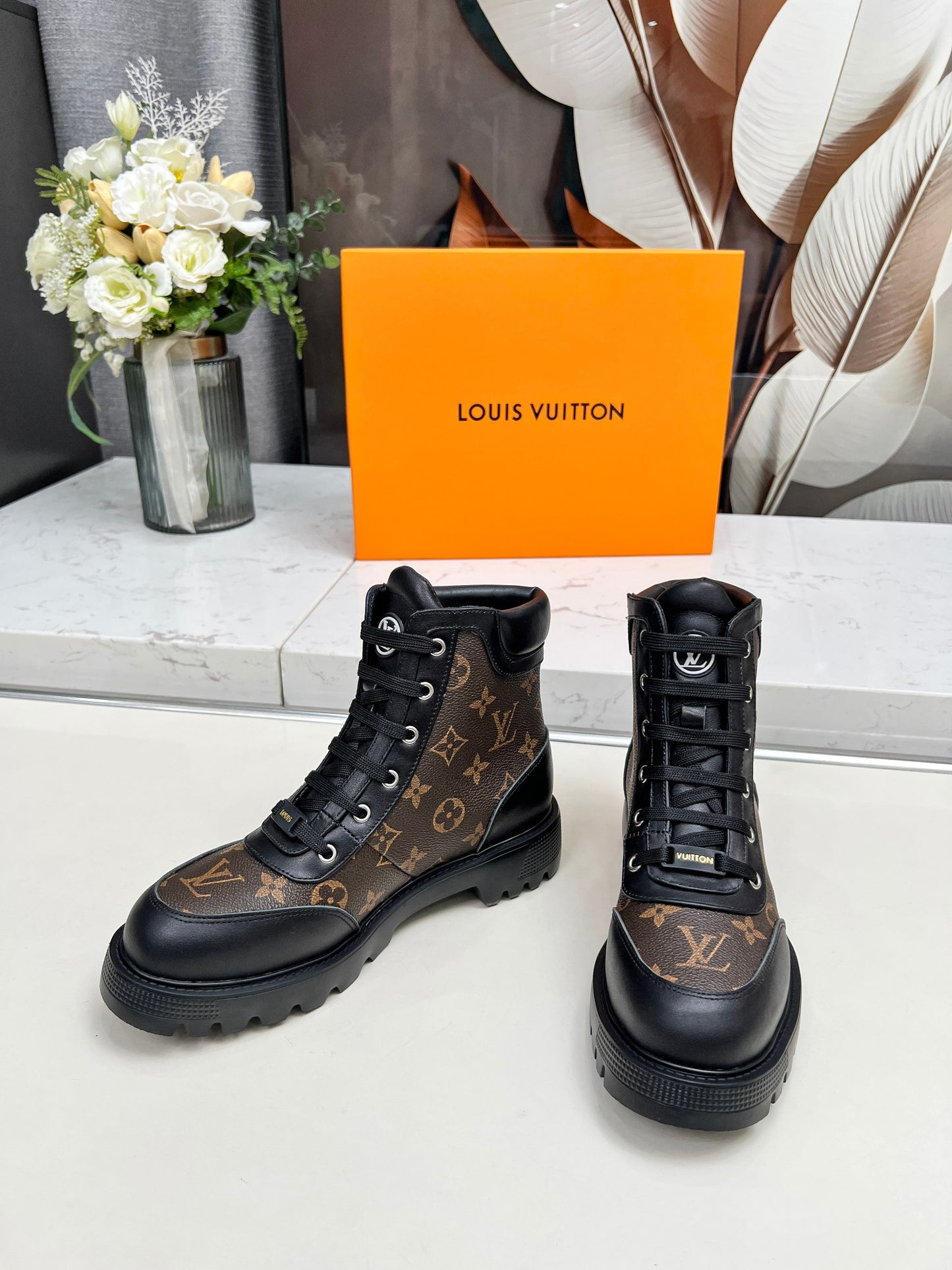 Lvv 25ss Autumn and Winter New Printed Women's boots 0725082101