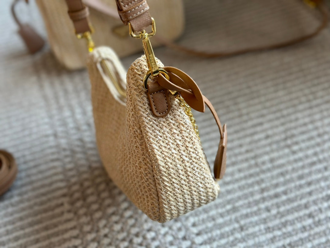 PRD fashionable straw armpit bag 0724032003