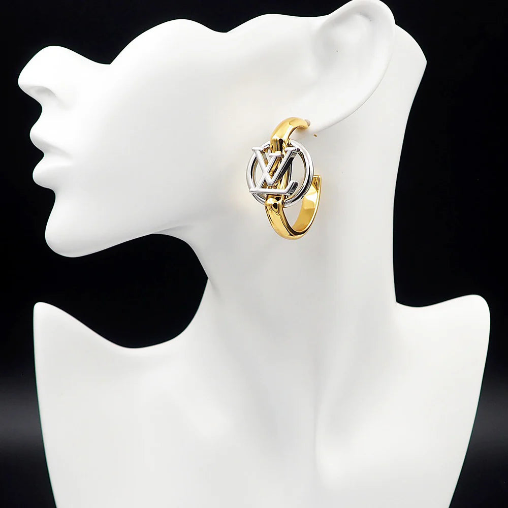 New versatile oversized hoop earrings 1025101513