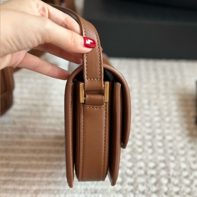 YS Toothpick pattern Box leather bag fb0424091025