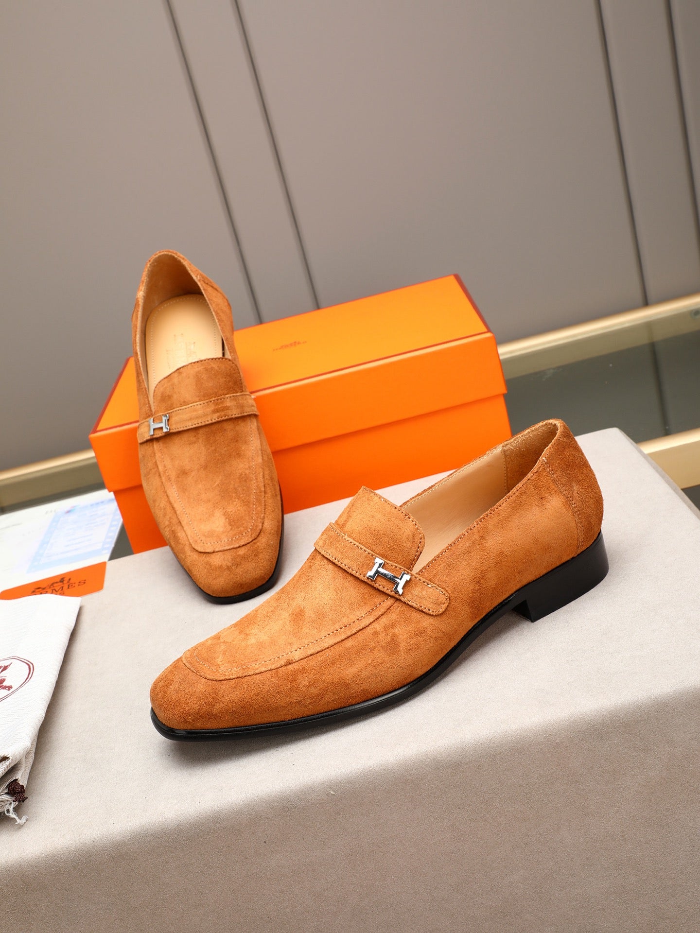 New HMS business formal leather shoes 0725062404