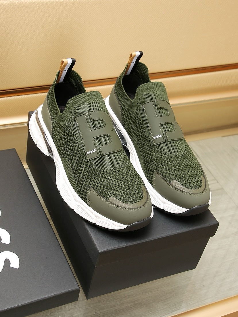 BS fashion printed rubber sole sneakers 0724072304