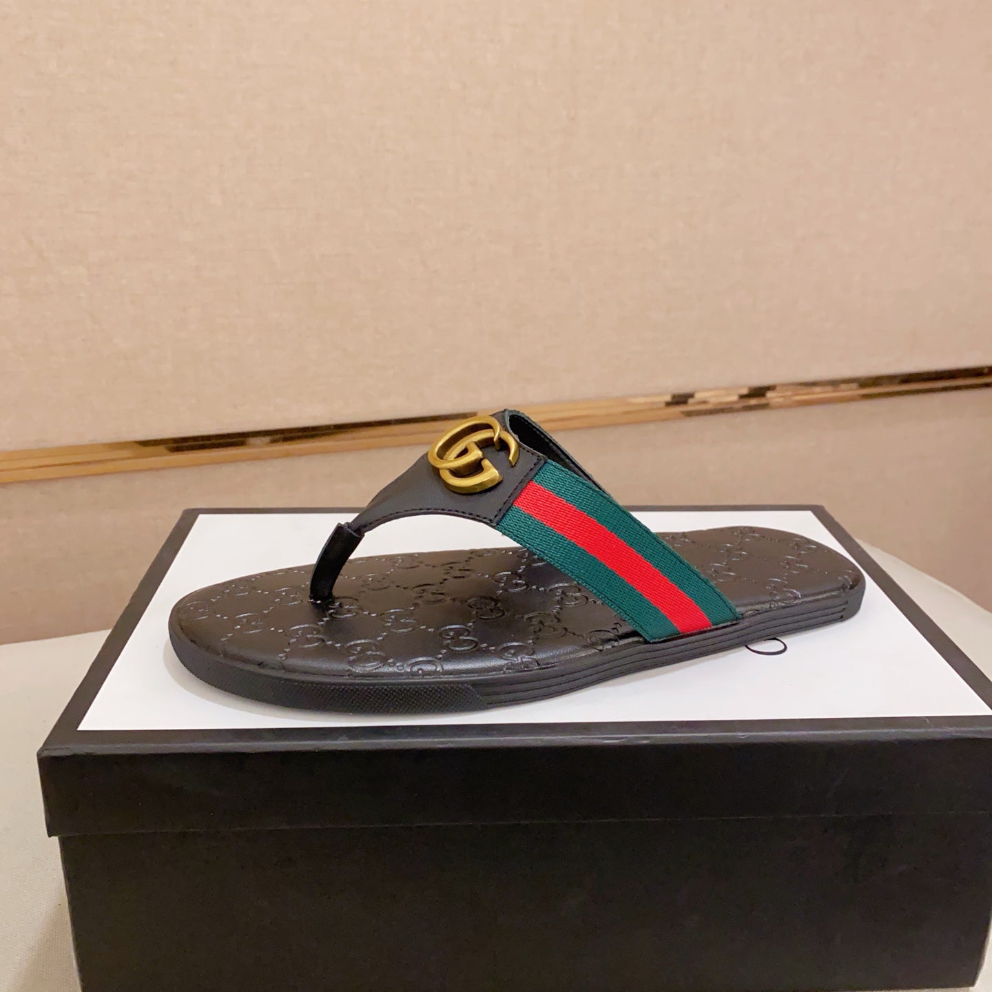 Men's summer luxury new Gucci slippers