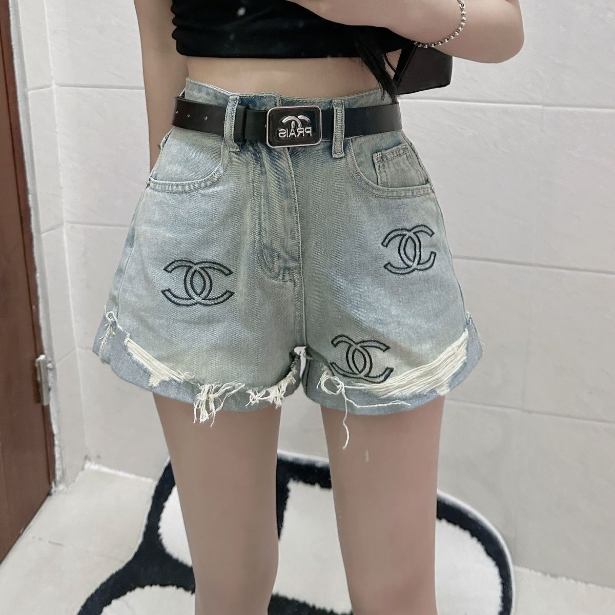 New denim shorts PD10052208
