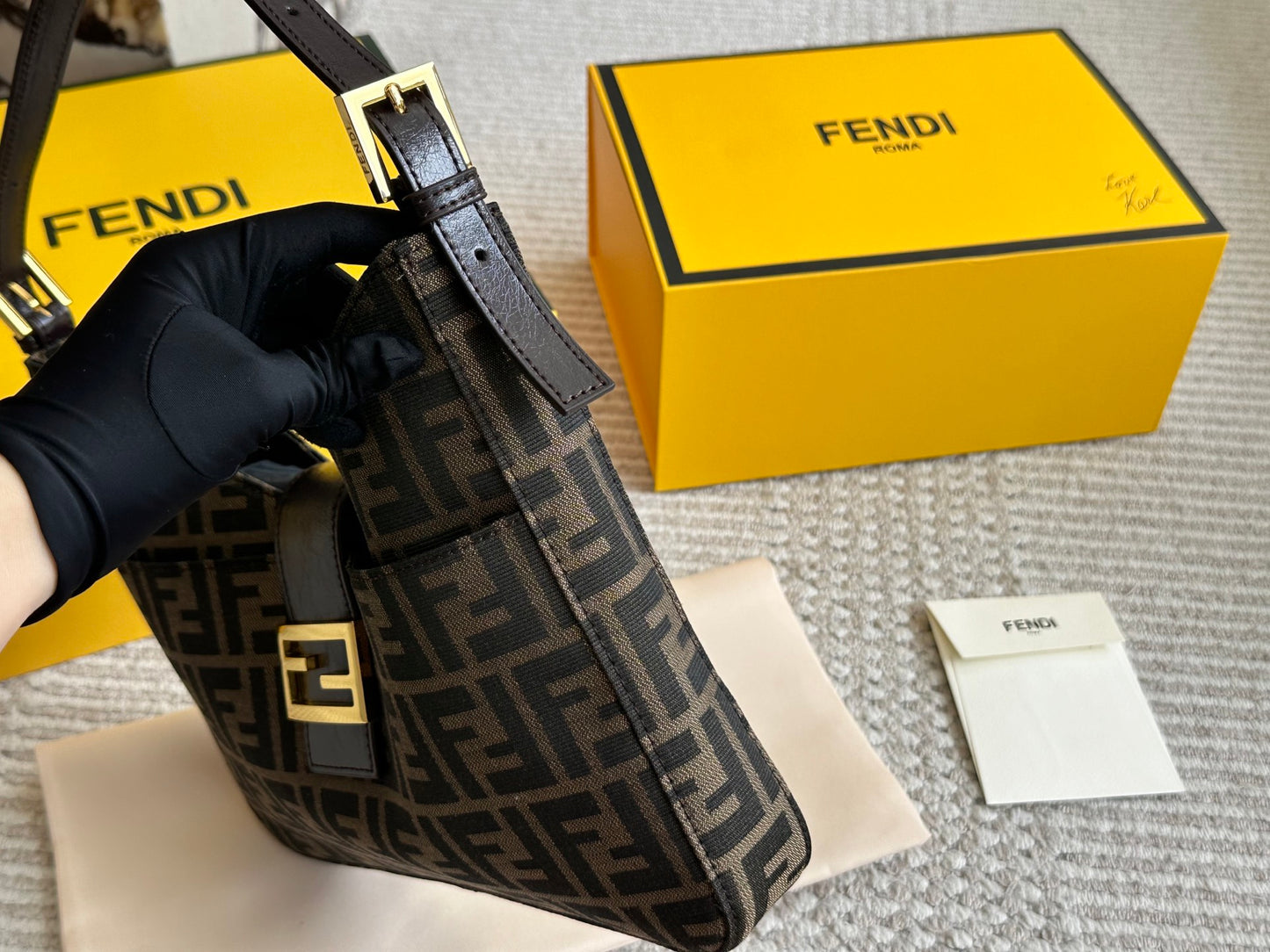 FD Fashionable single-shoulder Baguette Bag 0725090902