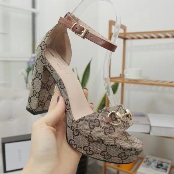 New Ladies Fashion Platform Sandals Chunky Heel High Heels SPDD070501