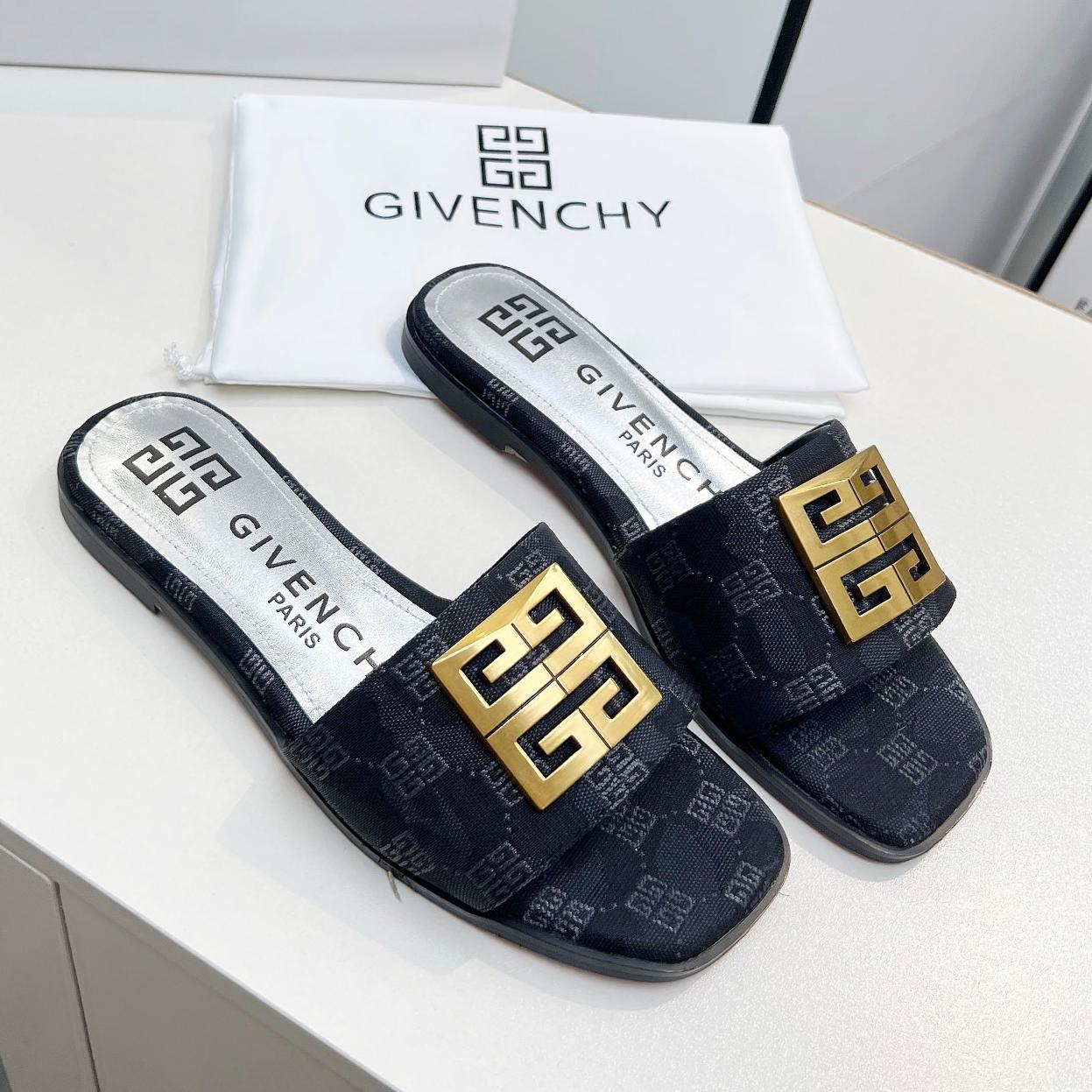 GCY open toe flat slippers 0725031802