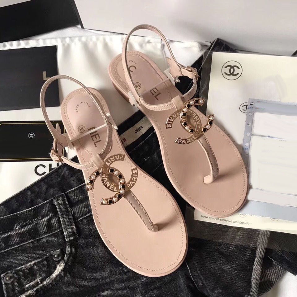 Fashion New Camellia Flip Sandals PD1023071924