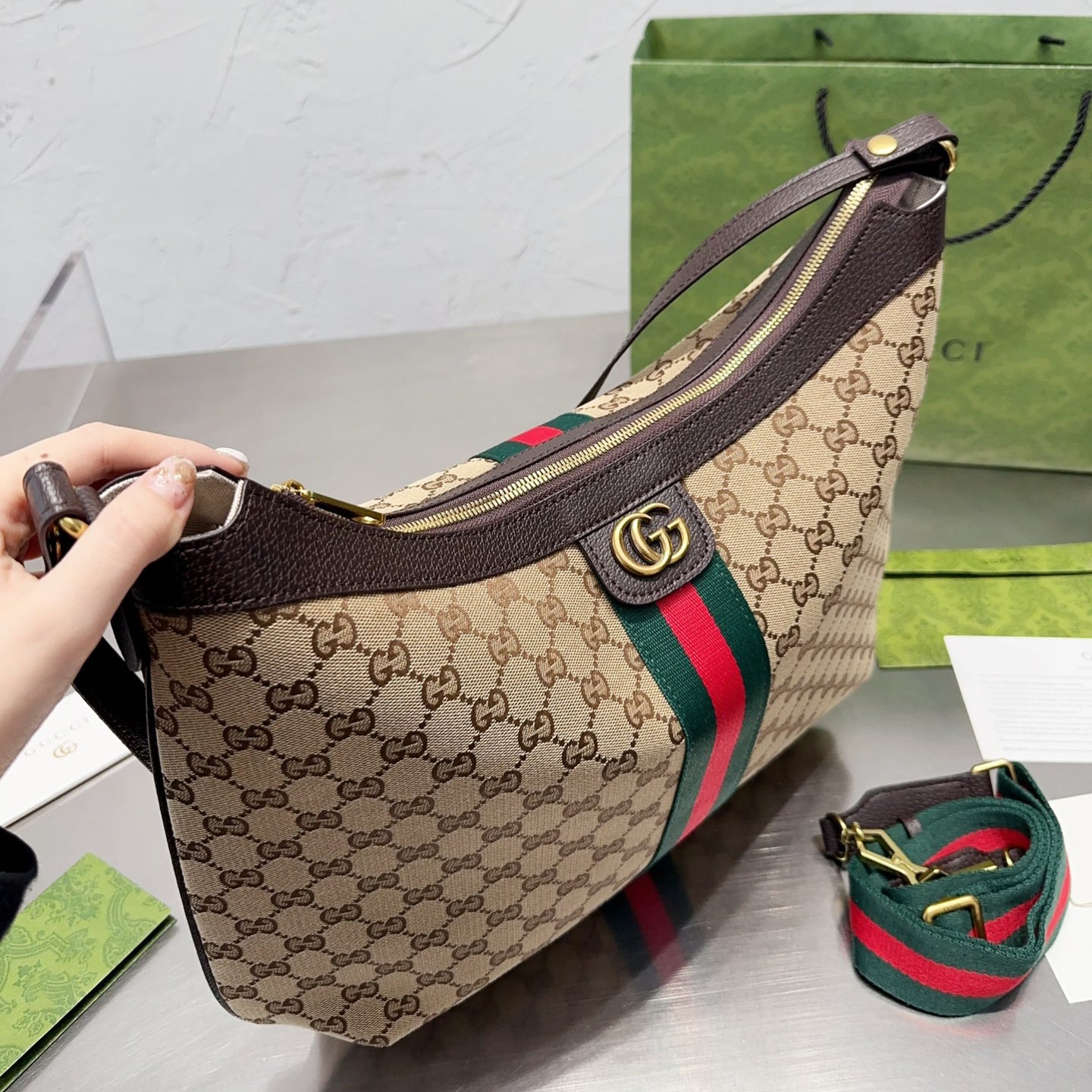 G fashion printed crossbody bag XC0723101903