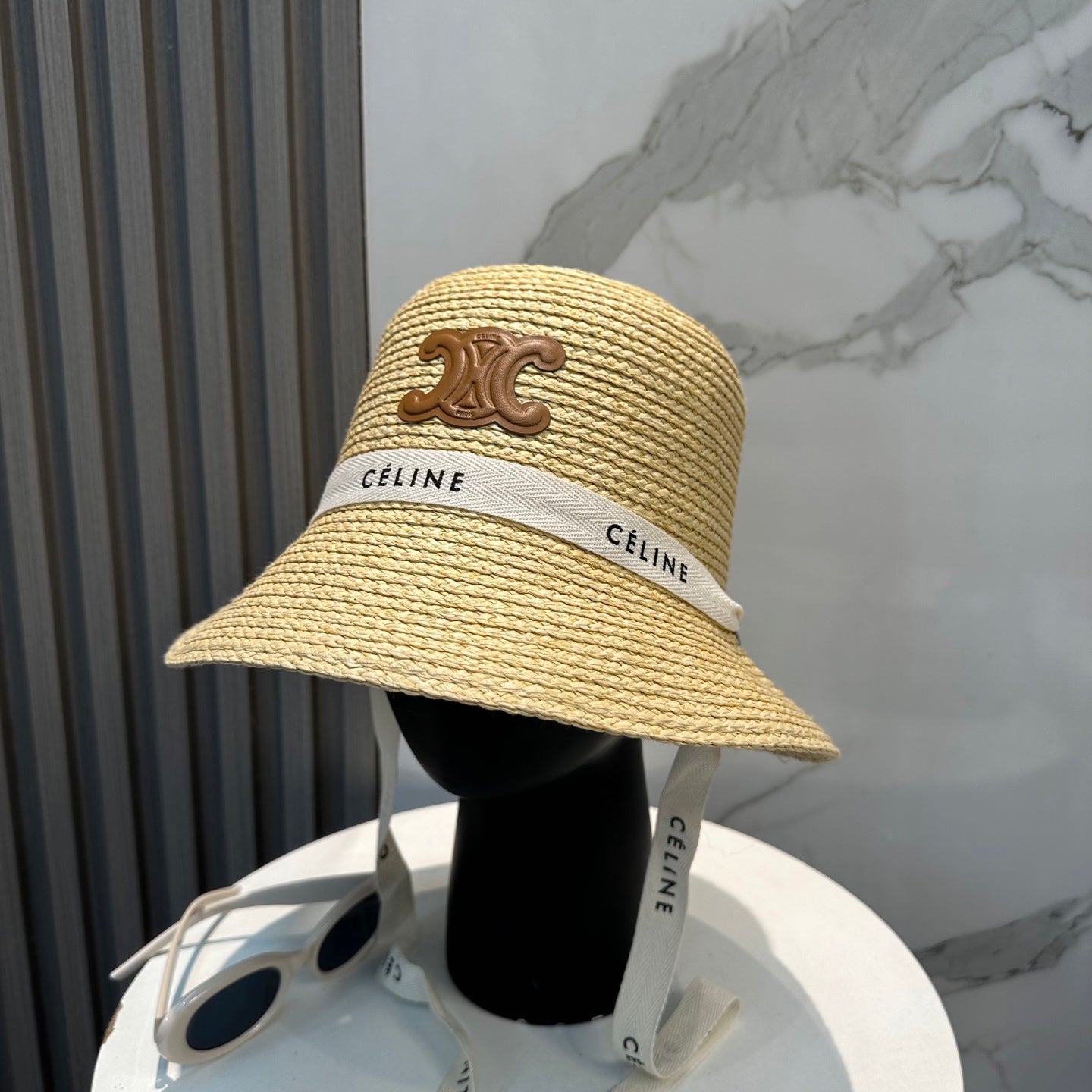 CLE Raffia woven straw hat 0725070301