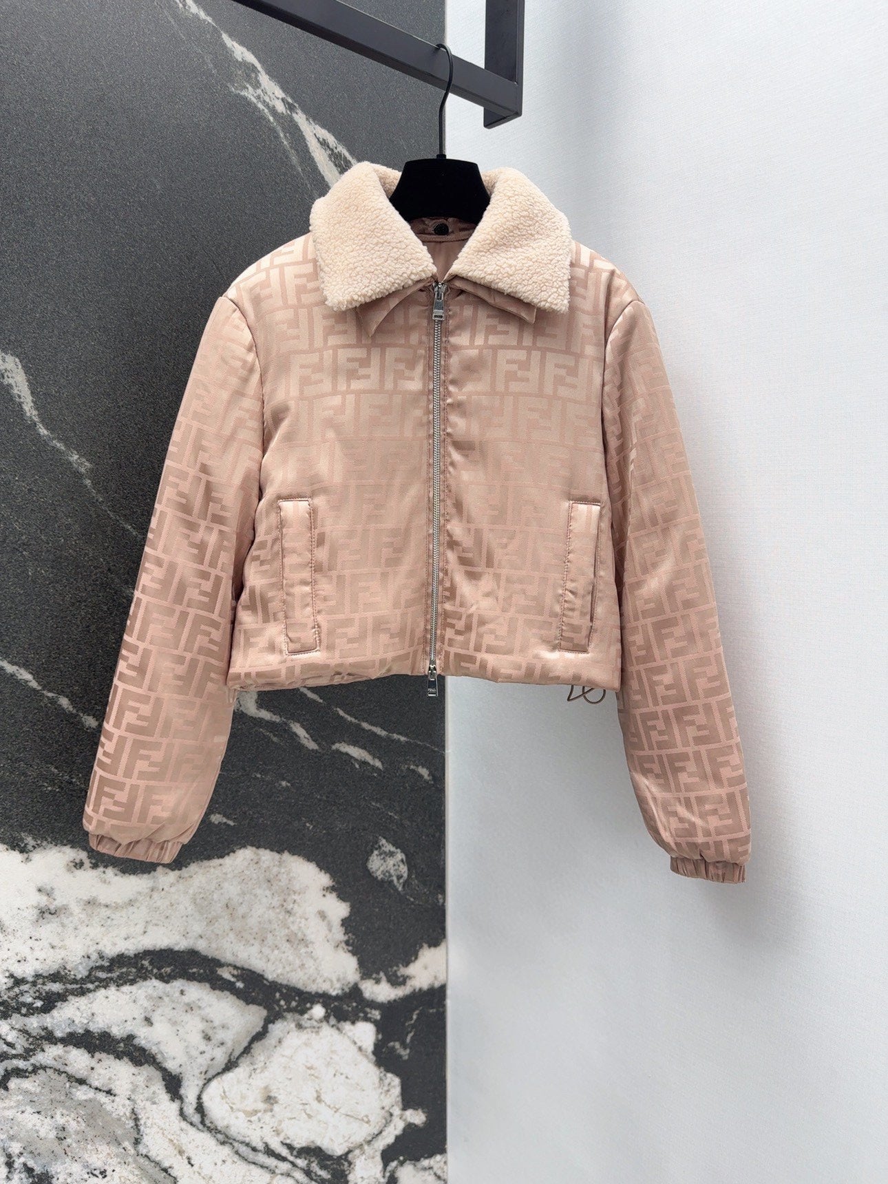 FD Fashion Cotton Stand Collar Jacket 0725030612