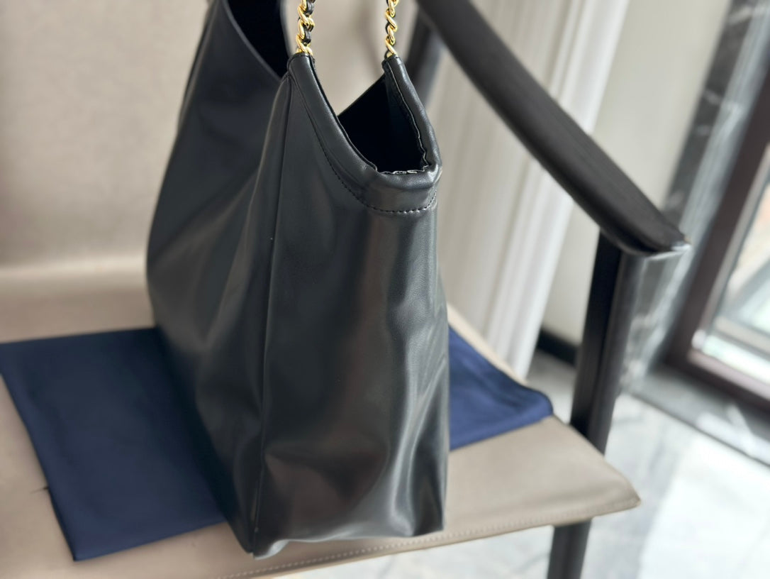 PRD black and gold double chain tote bag 0724111216