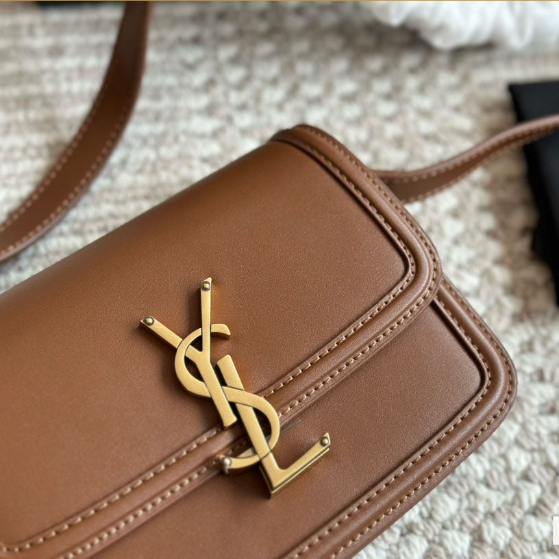 YS Toothpick pattern Box leather bag fb0424091025