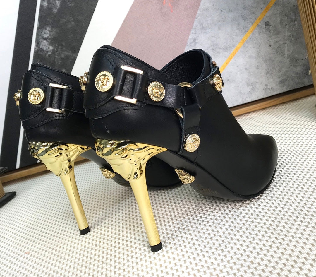 VS Fashionable high-heeled bare boots 0725091201