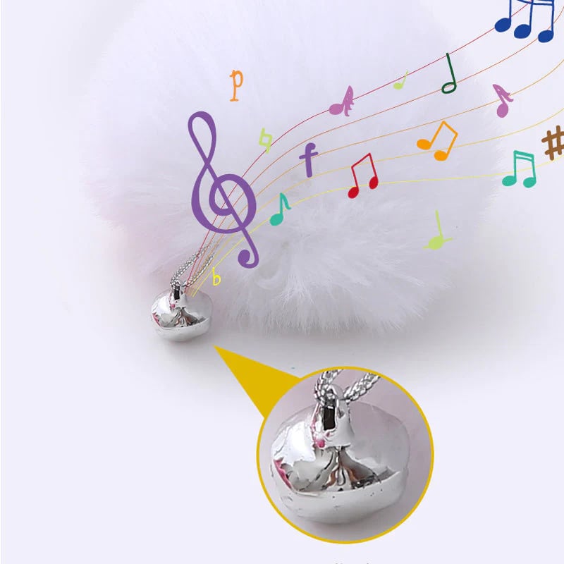 Hanging Spring Plush Cat Toy