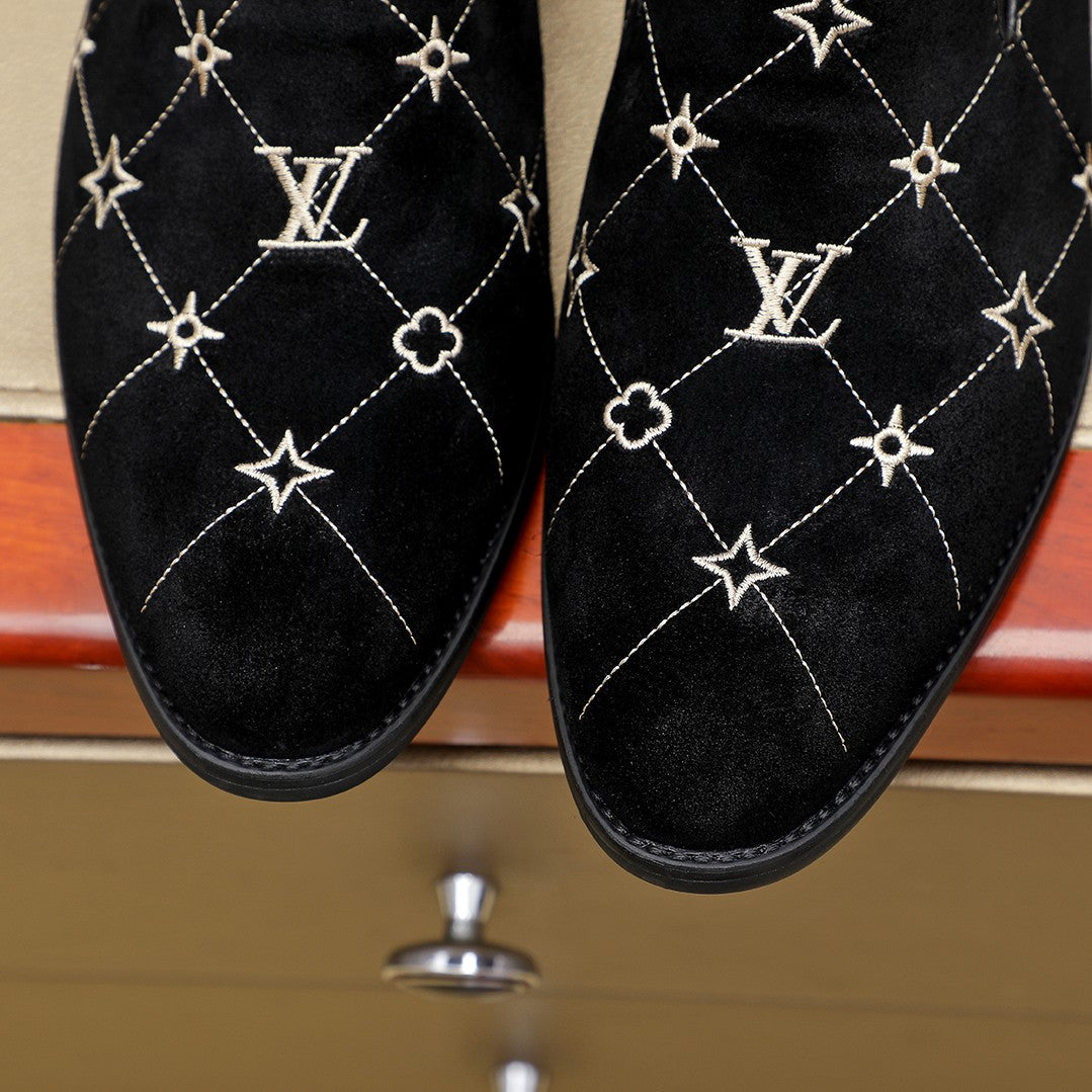 Lvv men's suede loafers 0725062320