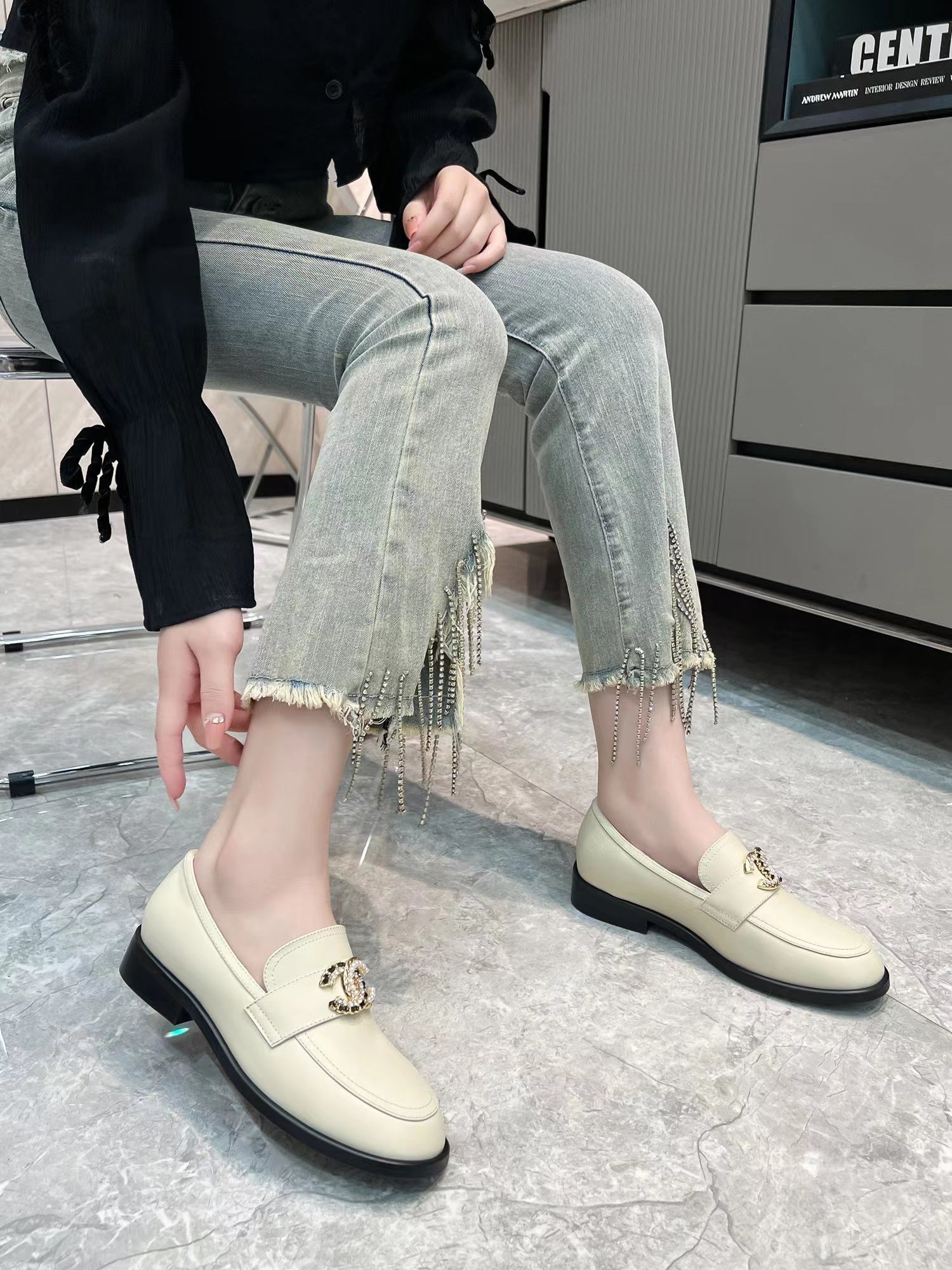 23 Womens aktuelle Top-CL-Loafer  1