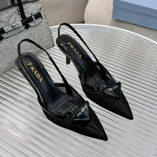 PRD fashion pointed mesh high heels 0725090813