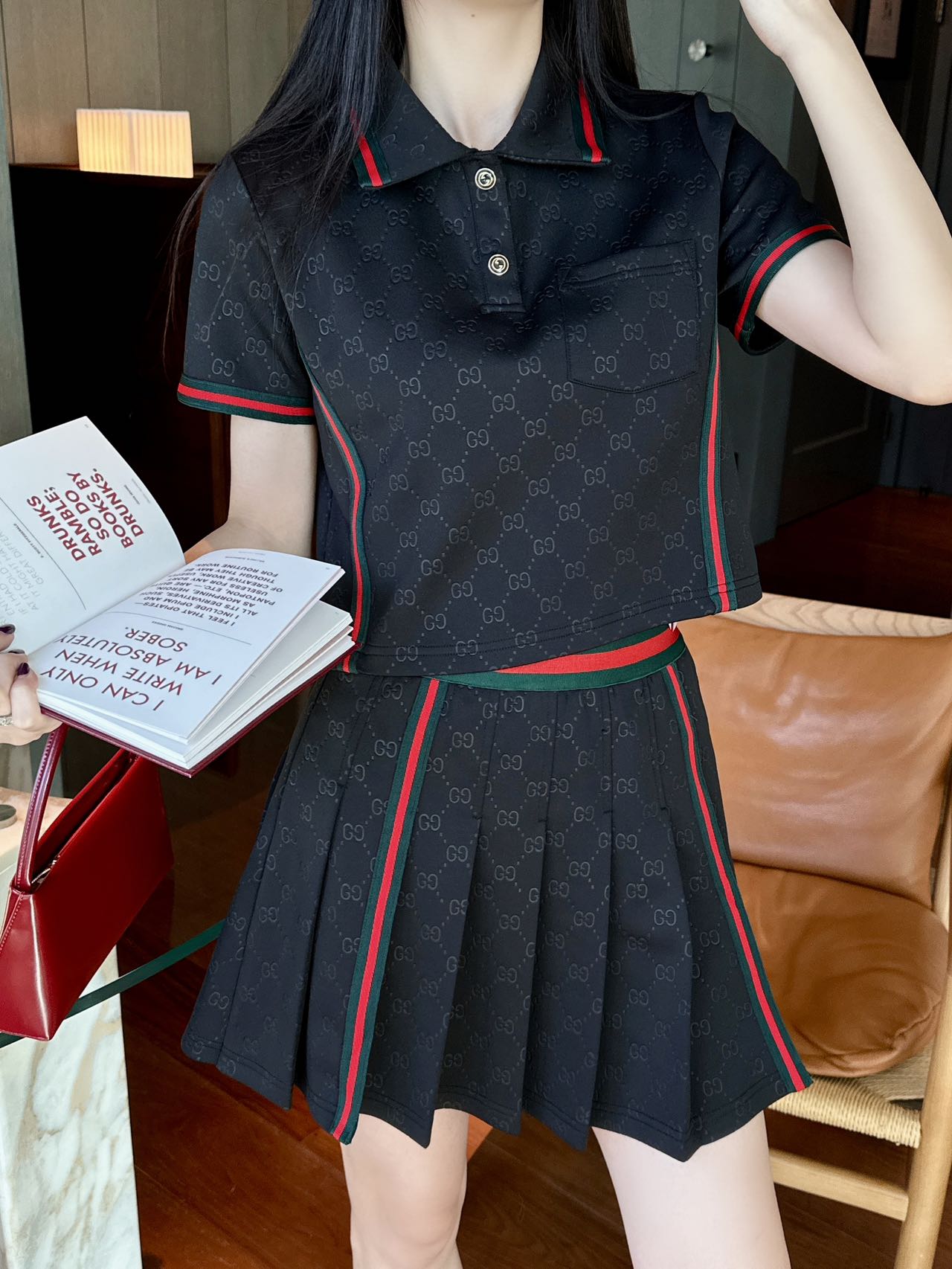 GG Fashion Print Summer Suit 0725022801