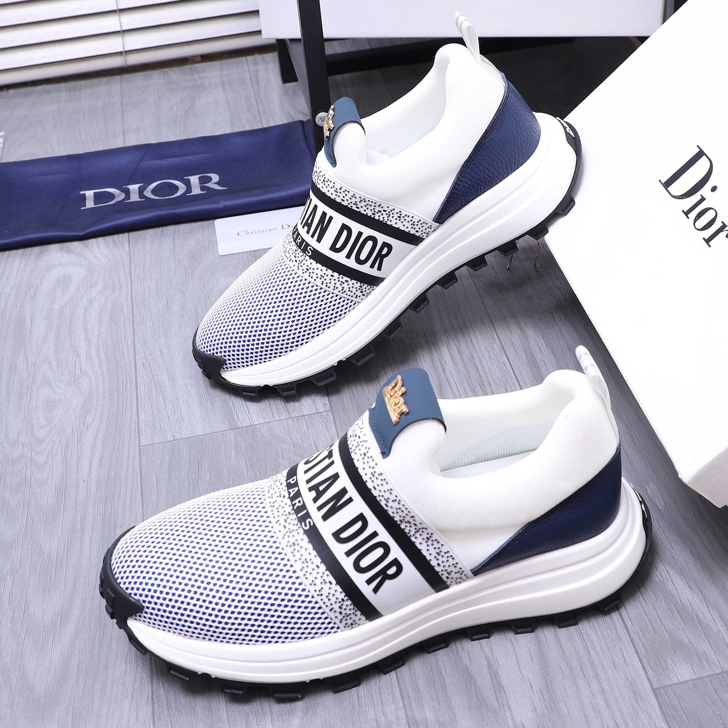 Men's Patchwork Breathable Mesh Casual Shoes 1025042113