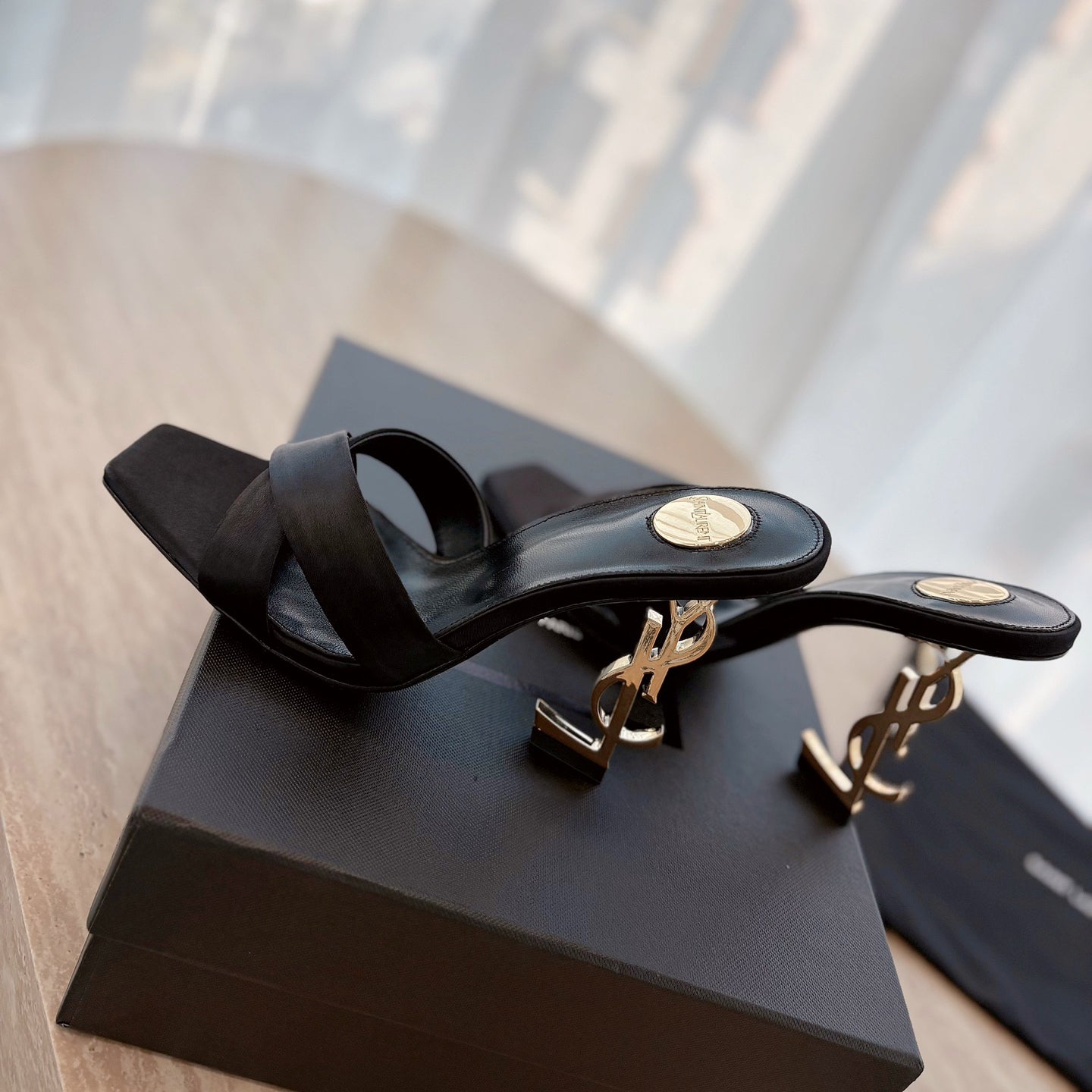 Women's stylish luxury YSL high heels