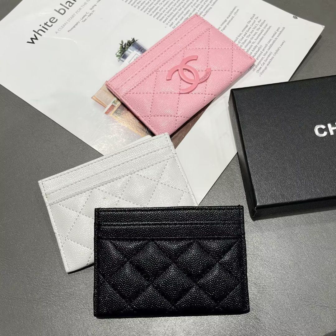 Pink Leather C Logo Women's fashion Cards holder bagsPD05202413102