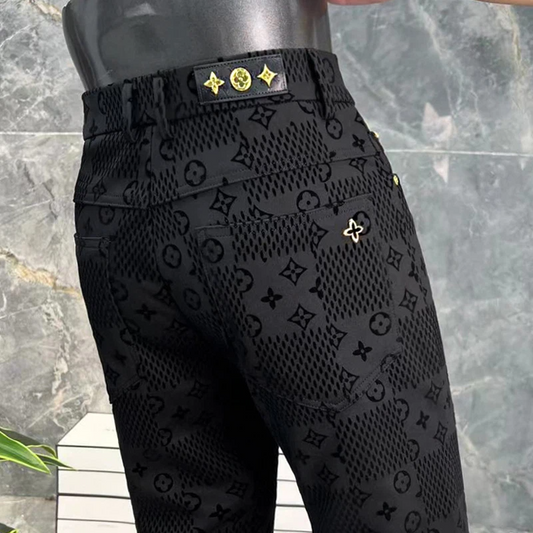 L fashionable all-match slim fit trousers