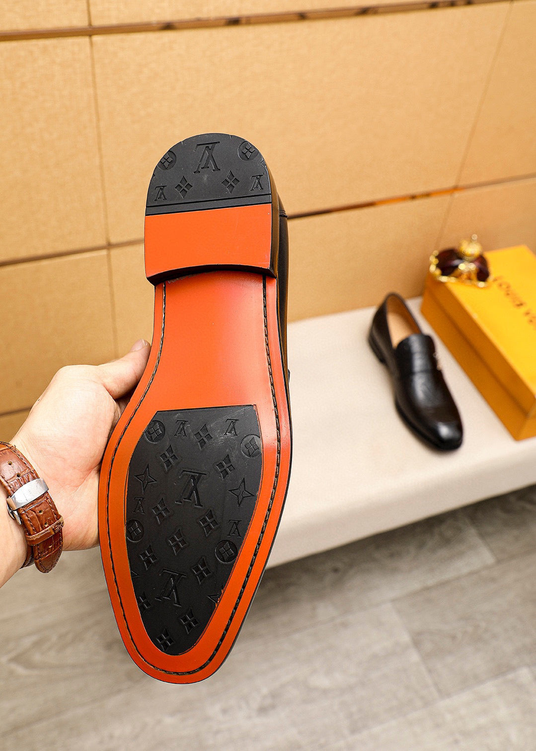 Lvv Fashion 25ss printed leather shoes 0725060616