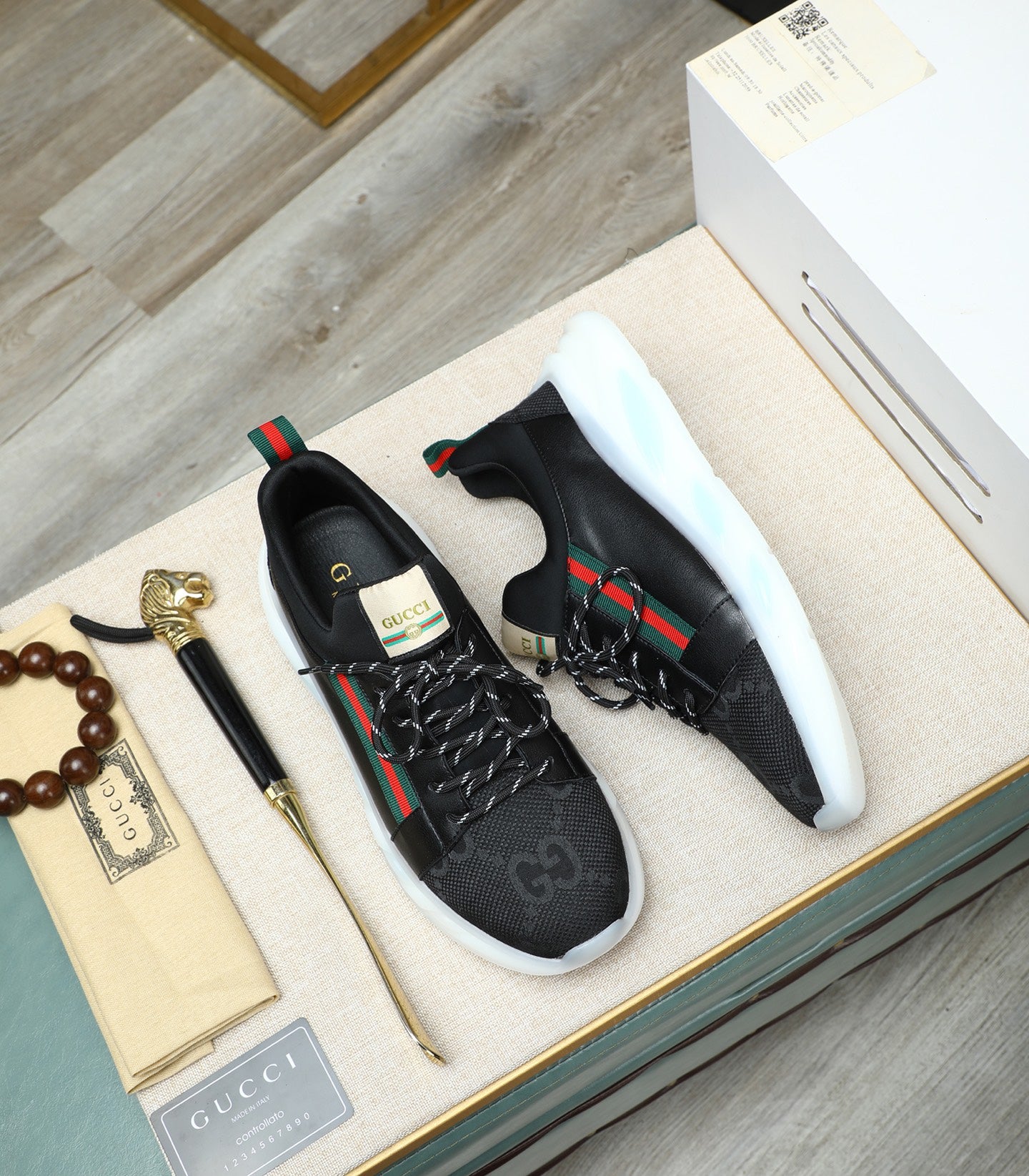 GG fashion print sneakers 0725062702