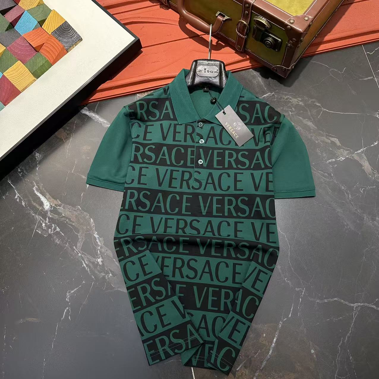 VS stand-up collar POLO shirt 0725082901