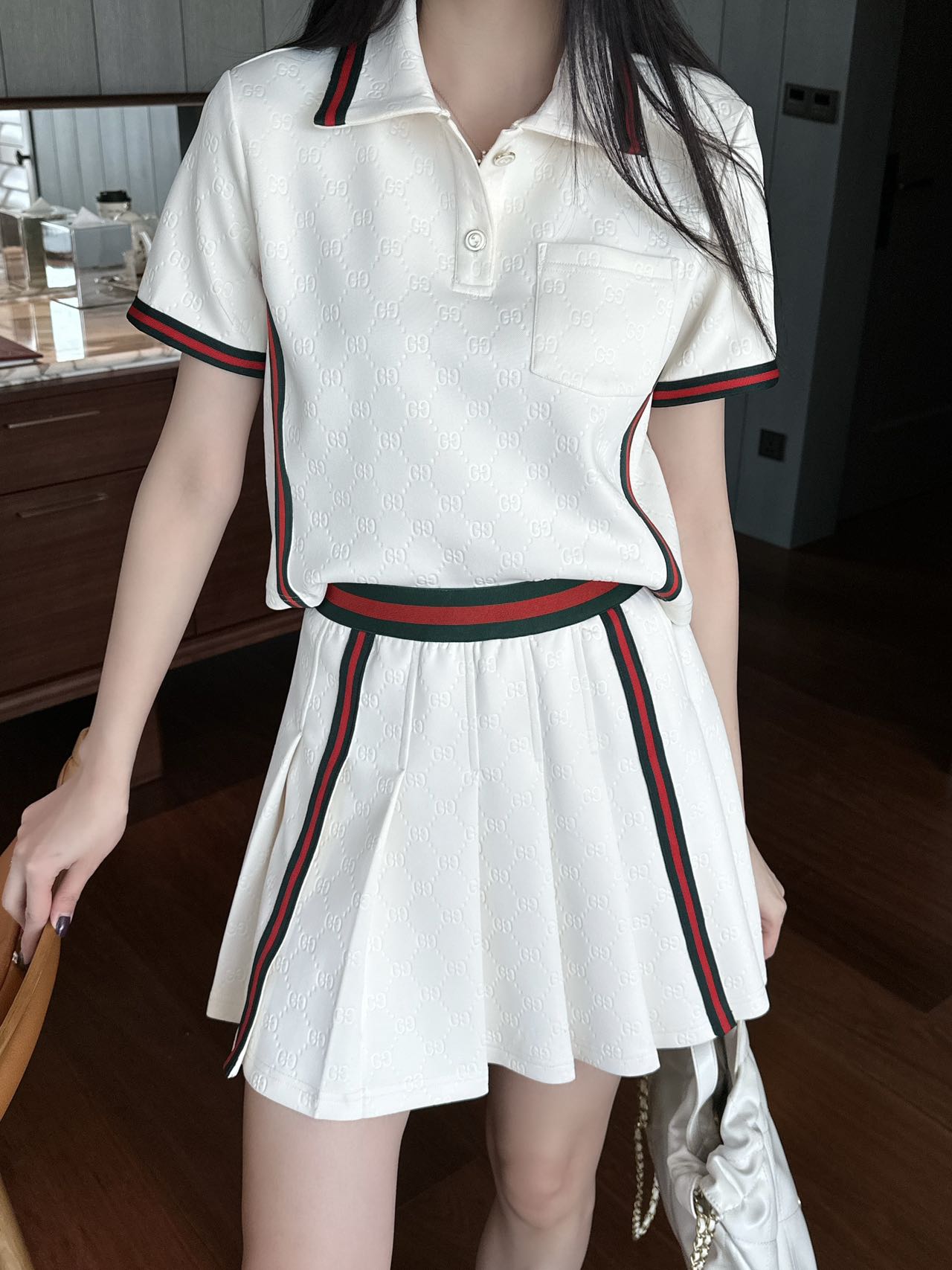 GG Fashion Print Summer Suit 0725022801