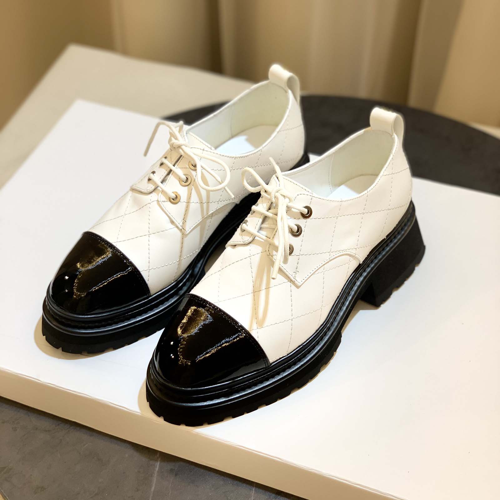 2023 autumn and winter new products Paris catwalk style rhombic chunky heel boots series  XC1523081703