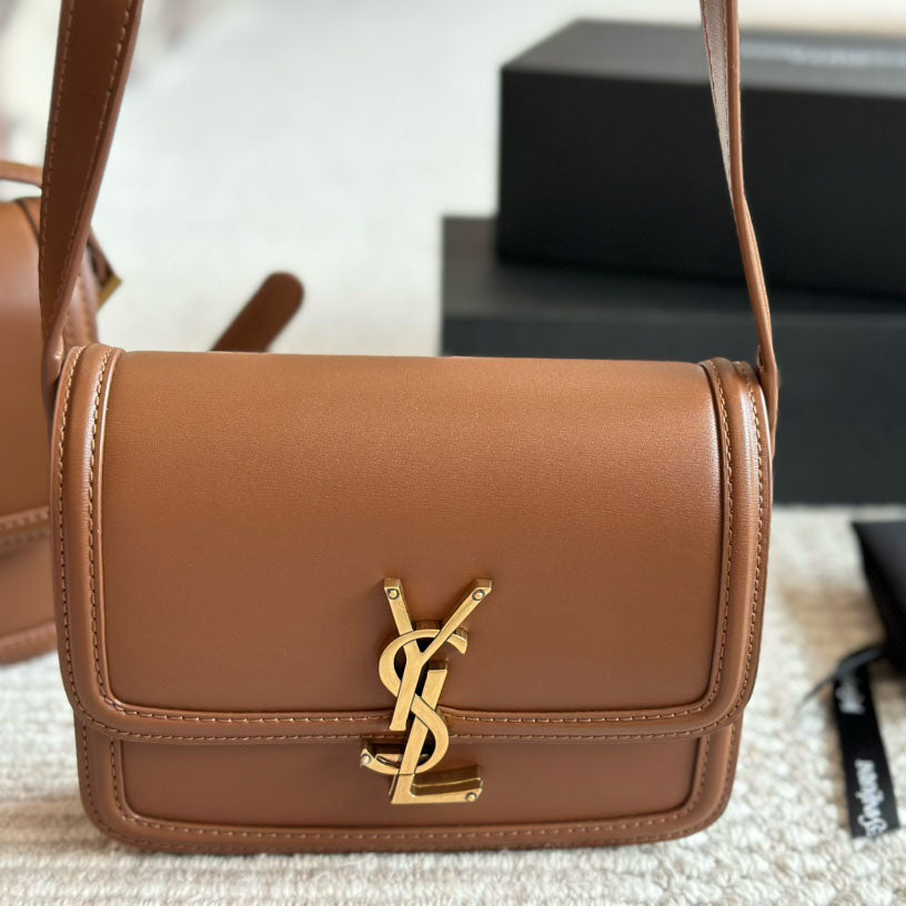 YS Toothpick pattern Box leather bag fb0424091025