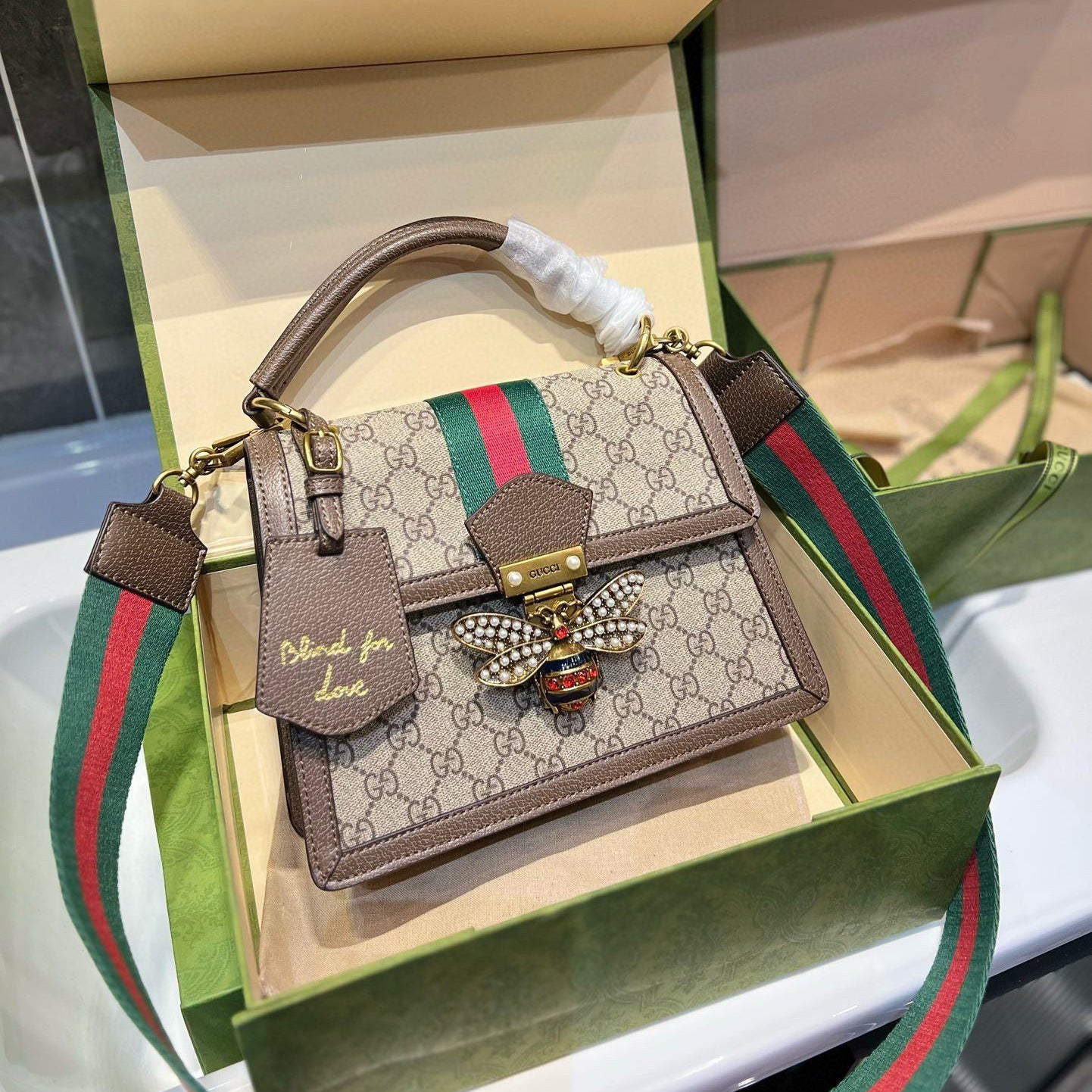 G Ophidia Fashion Retro Single Shoulder Crossbody Handbag KL0224060401