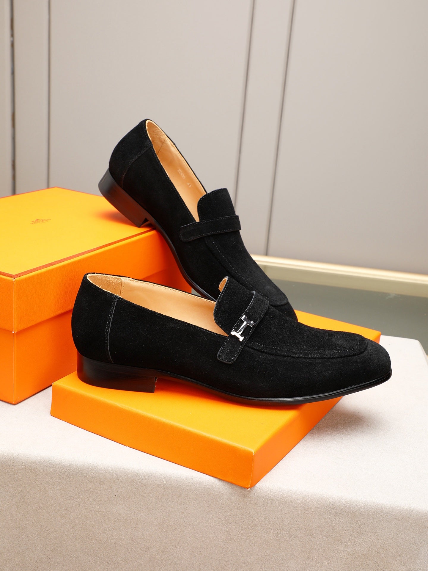 New HMS business formal leather shoes 0725062404