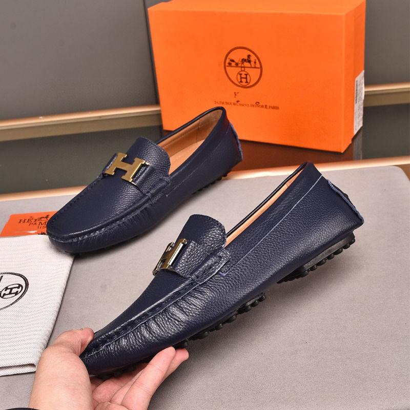 Genuine Leather Casual Comfortable Men's Slip-on ShoesPD05202412401