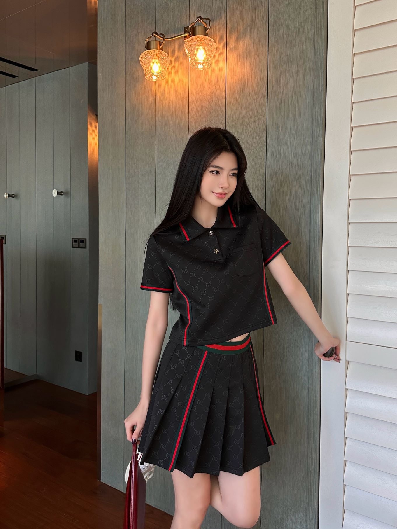 GG Fashion Print Summer Suit 0725022801