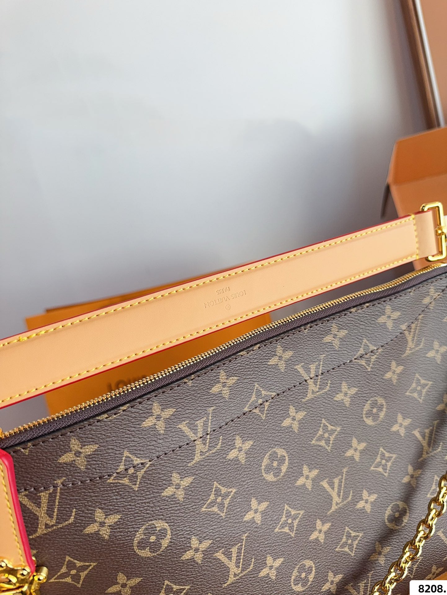 V fashion luckytrunk print shoulder bag 0724102201