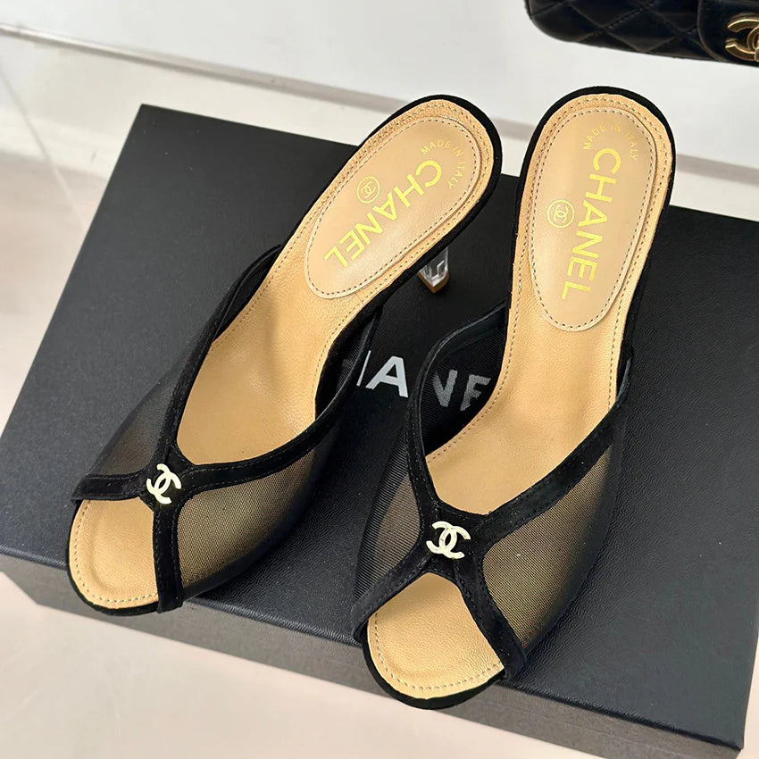 New mesh high heel sandals 1024052905