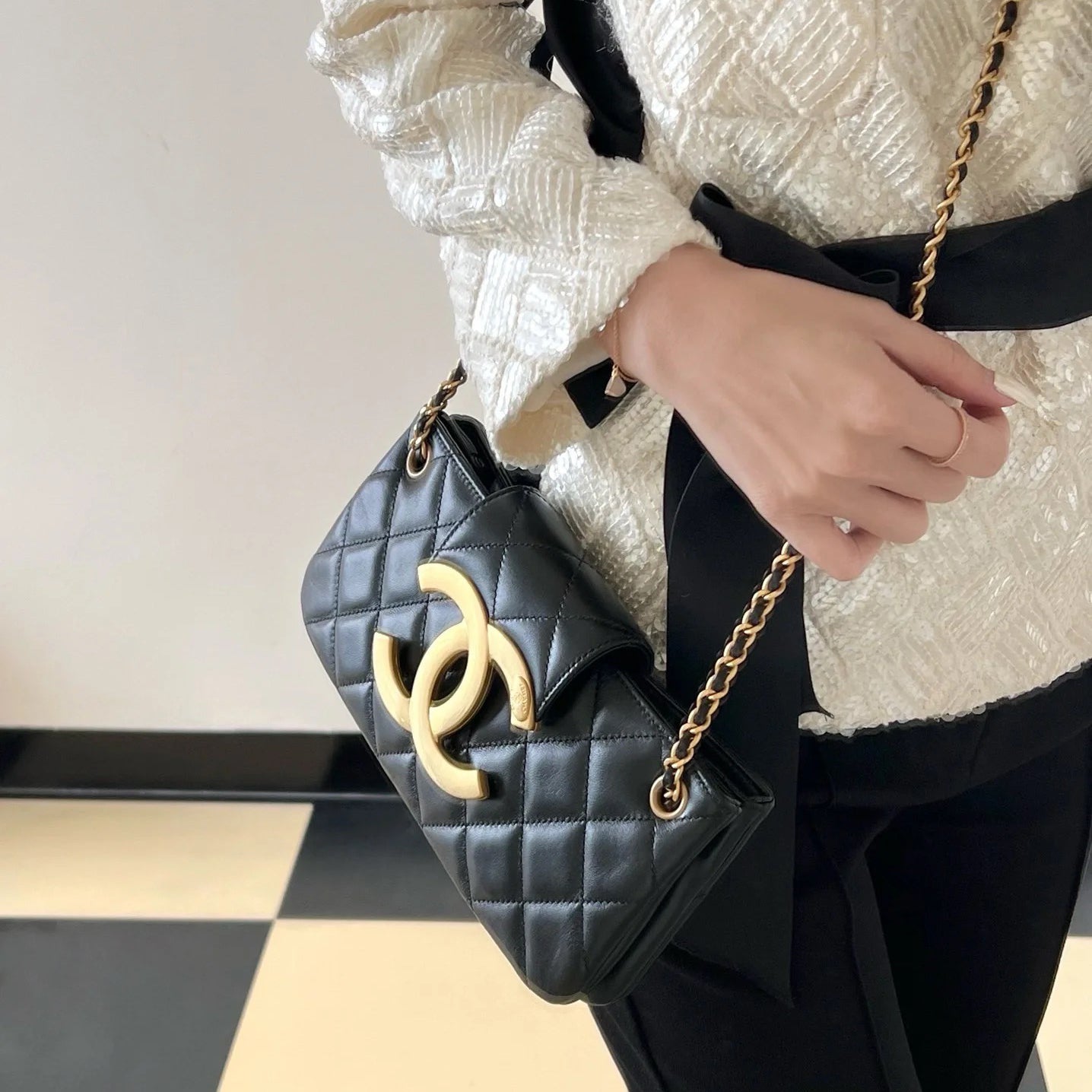 cnl Double C Baguette Bag 0724082704