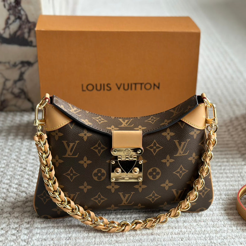 Double layer lock chain armpit bag 1824040708