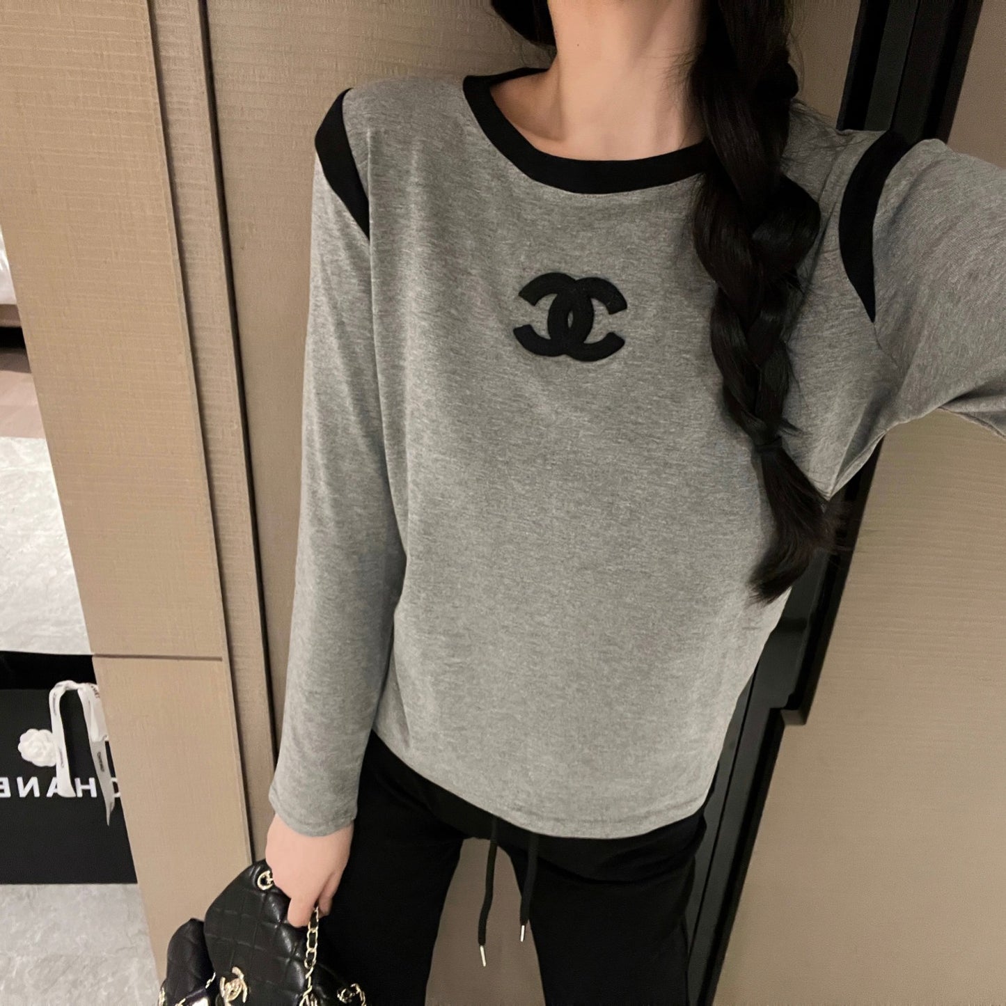 CNL Knitted Bottoming Sweater 0724090302