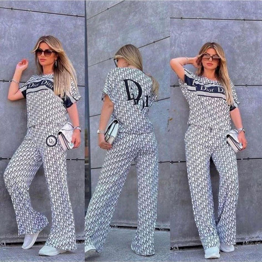 New Style D Logo Women's Leisure Suits