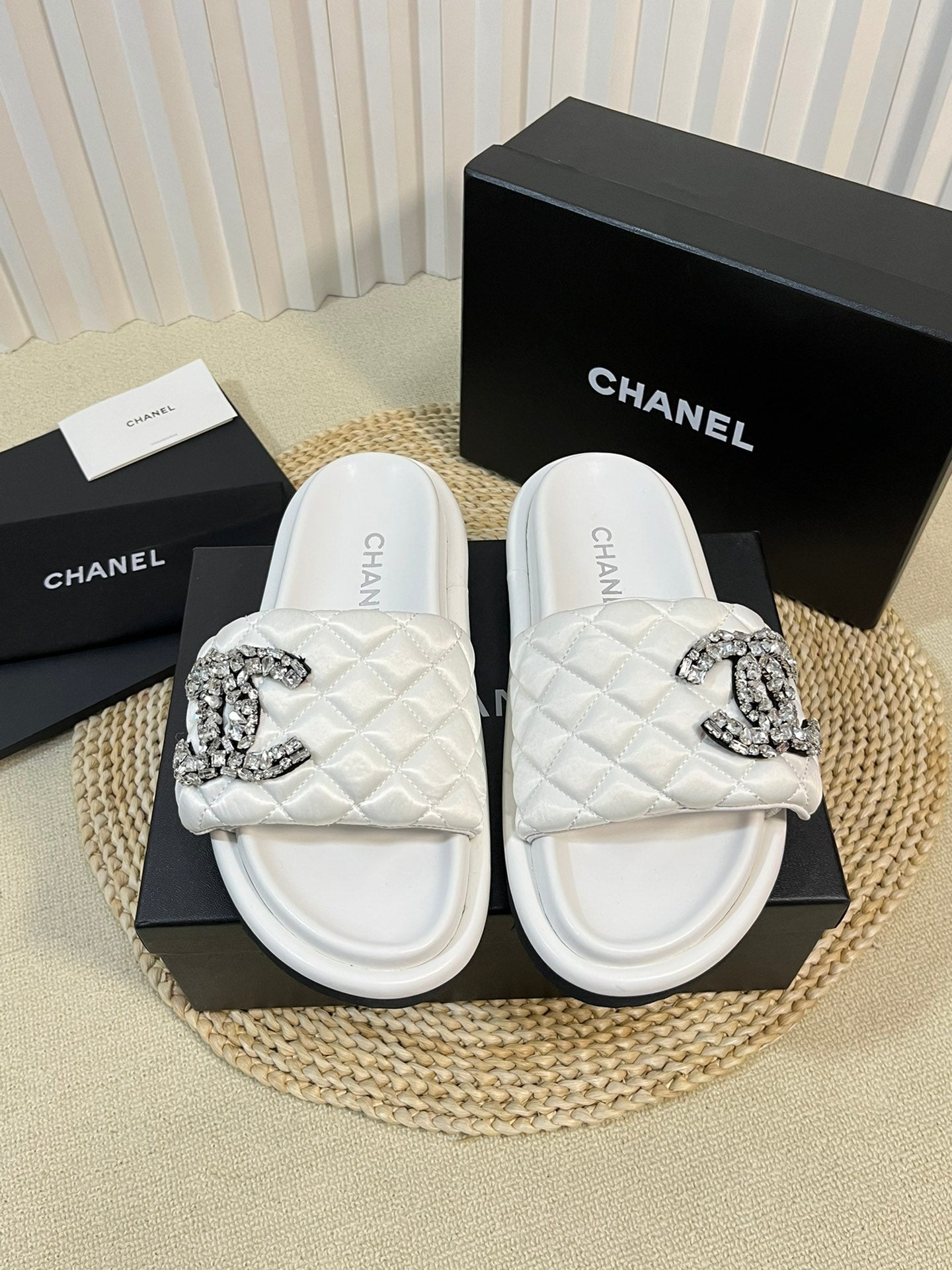 CNL thick-soled Velcro women's slippers 0724042703