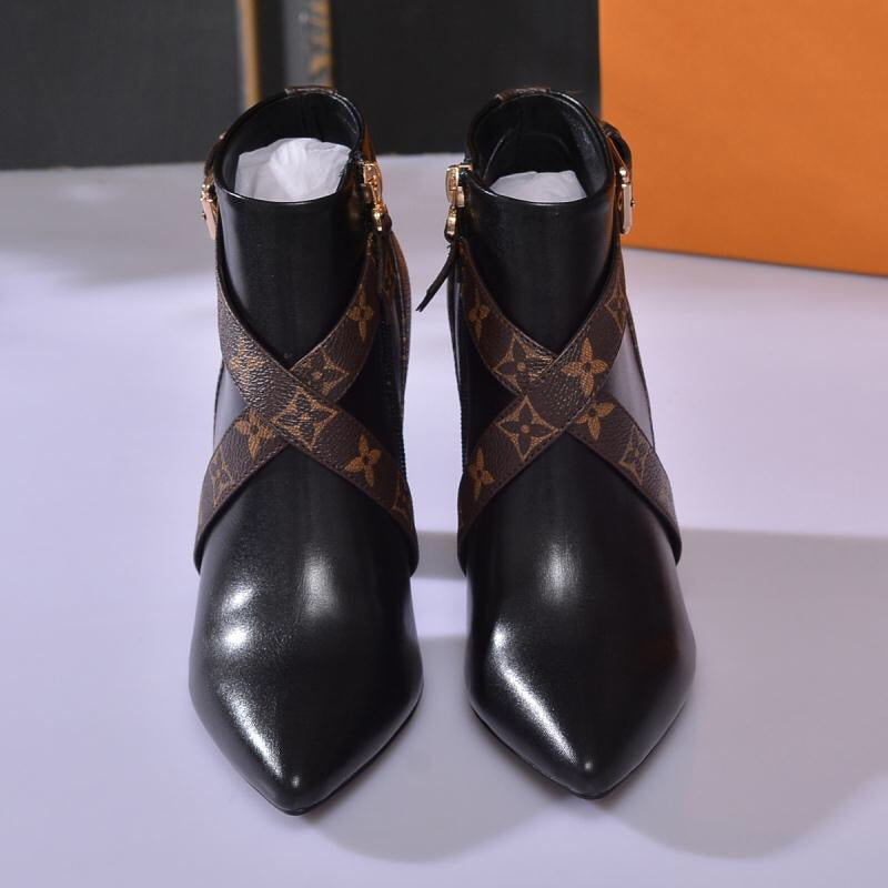 high heel all match ankle boots XC0823081405