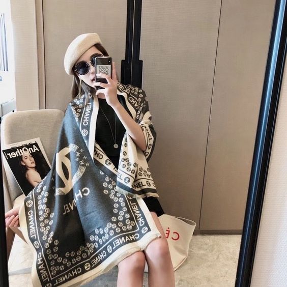 Fashion and versatile warm scarf PD1023112023